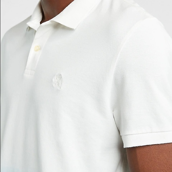 Men’s EXPRESS Dip-Dye Lion Polo - Picture 3 of 5